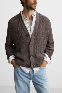 TEXTURED CARDIGAN - Zara фото 5