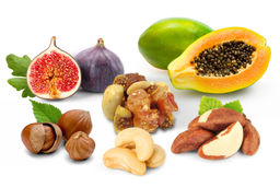 Gift Candies "Конфеты из цельных орехов с инжиром и папайей", 165 г (картонная упаковка)