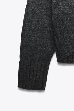 RIBBED KNIT SWEATER - Zara фото 9