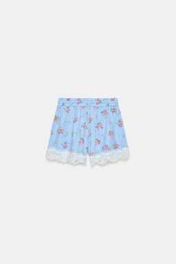 SHORTS RAYAS ENCAJE / rayas - Zara фото 7
