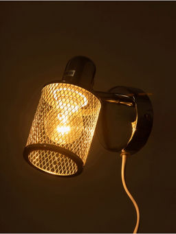 Бра настенное BayerLux «Анрия», 1хЕ14, 40 Вт, хром, 14×8×12 см