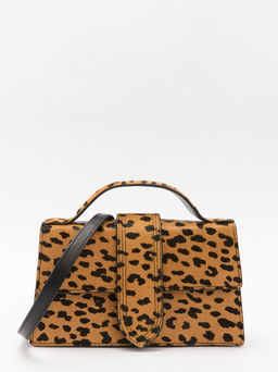 Женская сумка с ручками TENDANCE Артикул 4161152, леопардовый принт