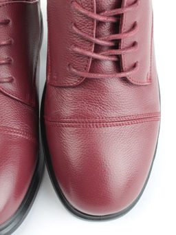03-DС051-2 VINOUS Полуботинки женские (натуральная кожа) - Фабричный китай фото 10