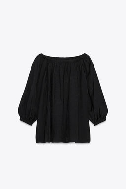 ZW COLLECTION OFF-THE-SHOULDER TOP - Zara фото 6