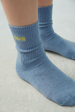 PACK DOS CALCETINES LARGOS PUKAS SURF / Azul / Blanco - Zara фото 6