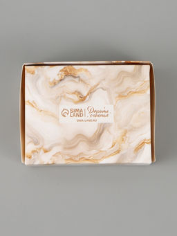 Цена за 5 шт. Коробка складная «Мрамор», 10 × 8 × 3.5 см