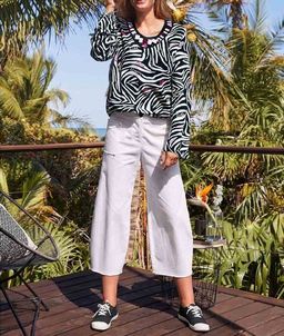 Туника, черно-белая - Heine фото 7