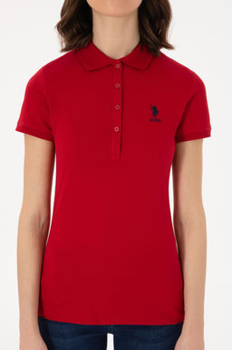 Kad_n K_rm_z_ Basic Polo Yaka Ti__rt Sepette S_rpriz _ndirim - U.s. polo assn фото 6