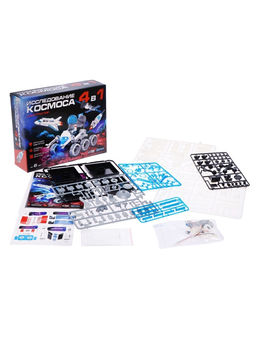 Конструктор 4 в 1 Исследование космоса, работает от батареек - Эврики фото 5