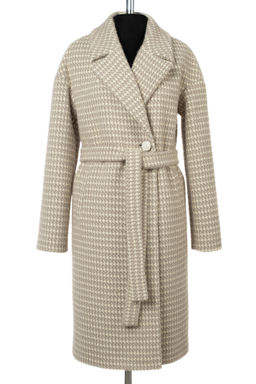 01-12120 Пальто женское демисезонное (пояс) - El podio фото 7