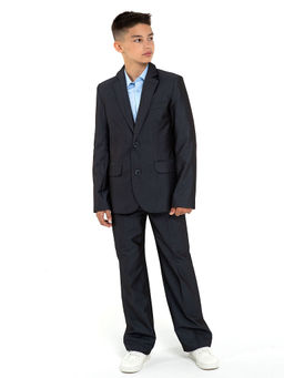 Серый школьный пиджак для мальчика Инфанта, модель 0506 СС