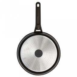 Сковорода с антипригарным покрытием д28см, h6см, s2мм, дно д22,6см, s4,3мм, литой алюминий, бакелитовая ручка с покрытием "soft-touch", "TalleR" (Китай) Подходит для всех видов плит, включая индукционную.