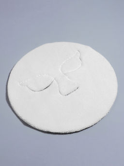 Маска для лица, многоразовая, 24×13.5 см, белая