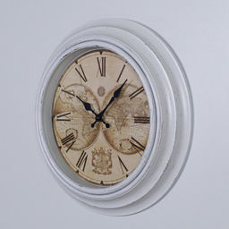 Часы настенные Карта мира 35 см / 8741T1 /уп 10/ - Галеонтрейд фото 3