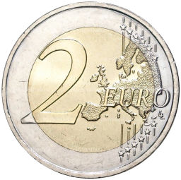 2 евро 2019 года Франция  30 лет падению Берлинской стены