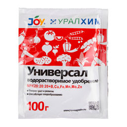Водорастворимое удобрение Универсал JOY 100 г (20 шт) - Ортон фото 2