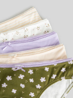 ACOOLA / Трусы детские для девочек в наборе из 5 шт. Iriska цвет в ассортименте  фото 2