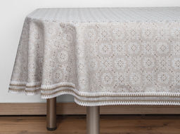 25С12-ШР 157*250 Скатерть Ирина цв. 133 рис. 73 беж