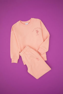 K_z _ocuk Somon Pijama Tak_m_ Sepette S_rpriz _ndirim