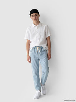 Poplin Erkek ?ocuk G?mlek
