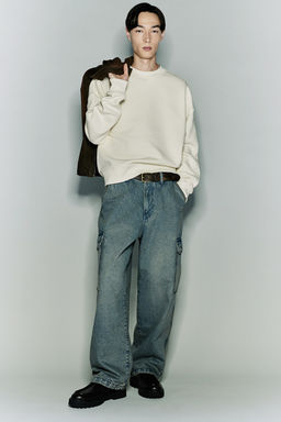 Sudadera de algodon Oversized Fit