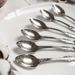 Ложка чайная Тройка М-3 СЧ-61/10б ХР (20922)/12шт уп. - Полимербыт фото 2