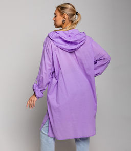 Рубашка #ОБШ1407, сиреневый