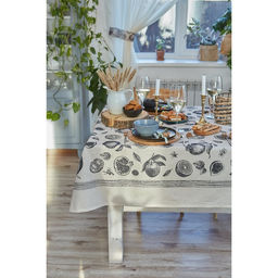 Скатерть «Этель» Healthy life 220×147 см, 100% хлопок, репс 210 г/м²