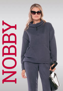 NOBBY, Худи 003-214/3 (серый футер)