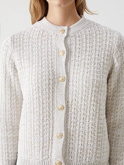 Bisiklet Yaka Ekose Kad?n Triko H?rka