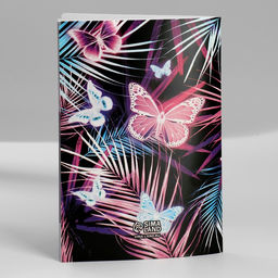 Подарочный набор блокнот-раскраска, трафарет, наклейки и восковые мелки С 8 марта