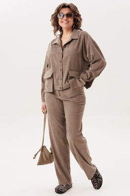 Жакет ANELLI 1528.1 кедровый орех