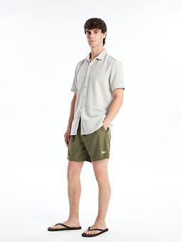 K?sa Boy Bask?l? Erkek Deniz ?ortu