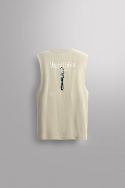 GRAPHIC PRINT TANK T-SHIRT - Zara фото 14