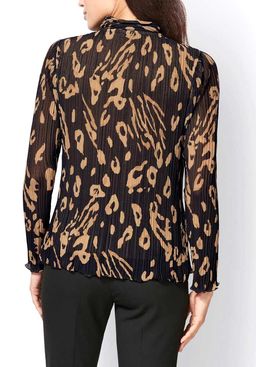 Блузка, черно-коричневая - Ashley brooke фото 4