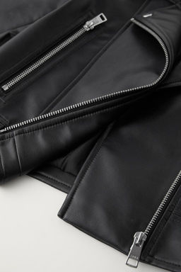 SUNI DERI BIKER CEKET - Zara фото 3