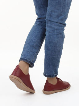 03-YH513-2 VINOUS Полуботинки летние женские (натуральная кожа) - Фабричный китай фото 3