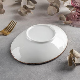 Салатник керамический Созвездие, 1914 см, цвет оранжевый - Simaland фото 3