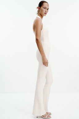 INTERLOCK FLARE JUMPSUIT - Zara фото 6