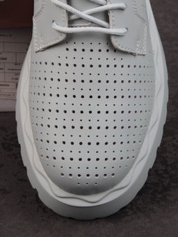 03-HY8-3D LT. BLUE Полуботинки женские (натуральная кожа)