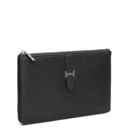 289-1 black, мужской клатч из экокожи Barcelo Biagi