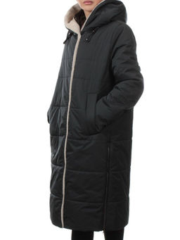 M-9115 DK. BLUE GREEN Пальто зимнее женское (верблюжья шерсть) - Fashion фото 5