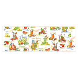 Скатерть-дорожка на стол 145х50см Лимонад, хлопок Комфорт 171г/м2, упаковка классическая 28х41см, Домашняя мода (Россия)  фото 2