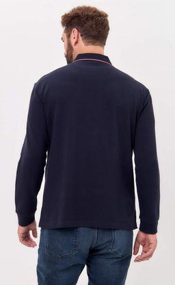 Поло д/р F421-07-702 d.blue - Fine joyce фото 6