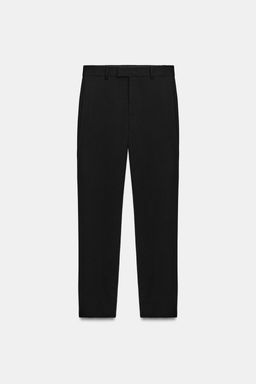 ZW COLLECTION LIMITED EDITION SLIM WOOL BLEND TROUSERS - Zara фото 3