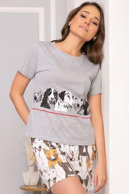 Комплект с шортами Собачки Д1722