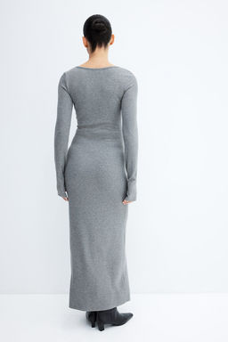 MAMA Vestido ajustado en canale - H&m фото 5