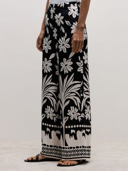 Прямые брюки из вискозы / Zarina  фото 5