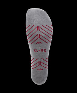 Гетры футбольные JOGEL CAMP ADVANCED SOCKS, гранатовый/белый