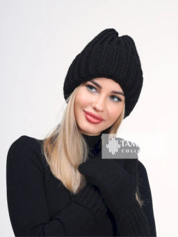 Комплект Нора (шапка + варежки) - Tamasha фото 4